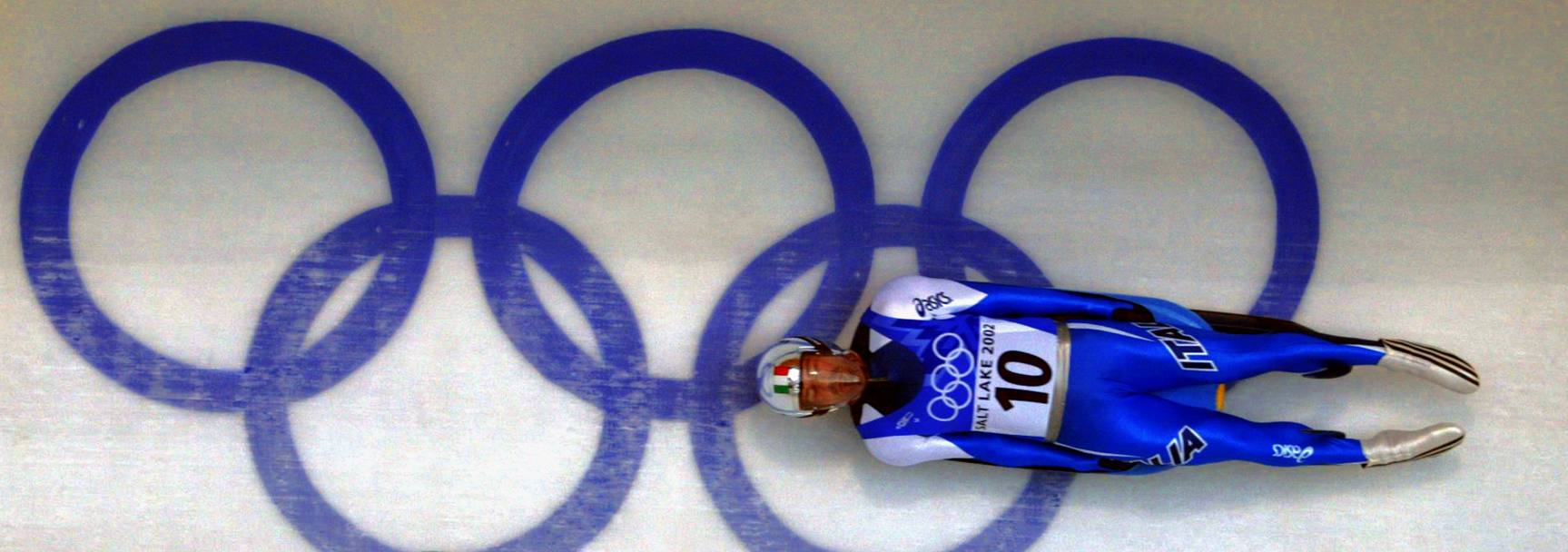 Armin Zoeggeler story. Ai Giochi olimpici invernali di Salt Lake City 2002 (Reuters)